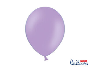 Stiprūs balionai 30 cm Pastel Lavender, violetiniai, 50 vnt. kaina ir informacija | Balionai | pigu.lt