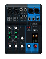 Yamaha MG06 kaina ir informacija | DJ pultai | pigu.lt