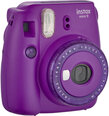 Fujifilm Instax Mini 9, Clear Purple kaina ir informacija | Momentiniai fotoaparatai | pigu.lt
