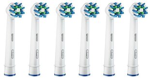 Braun Oral-B Cross Action цена и информация | Насадки для электрических зубных щеток | pigu.lt