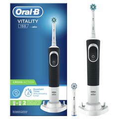 Braun Oral-B Vitality 150 Cross Action + 1 наконечник CrossAction цена и информация | Электрические зубные щетки | pigu.lt