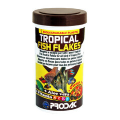 Prodac Tropical Fish Flakes хлопья для тропических рыбок 250мл 50г цена и информация | Корм для рыб | pigu.lt