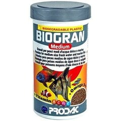 Podac Biogran Medium средние гранулы для рыб 250мл 120г цена и информация | Корм для рыб | pigu.lt