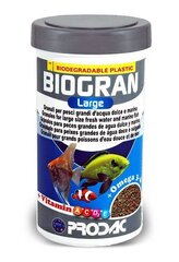 Prodac Biogran Large крупные гранулы для рыб 250 мл 110 г цена и информация | Корм для рыб | pigu.lt