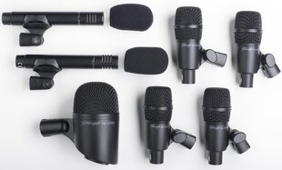 Būgnų mikrofonų komplektas Stagg DMS-5700H kaina ir informacija | Mušamieji instrumentai | pigu.lt