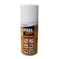 ATAKA SHOT Aerozolinis Insekticidas, 150 ml kaina ir informacija | Vabzdžių naikinimas | pigu.lt