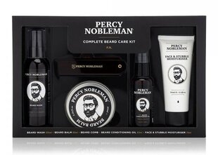 Barzdos priežiūros rinkinys vyrams Percy Nobleman Complete Beard Care Kit kaina ir informacija | Skutimosi priemonės ir kosmetika | pigu.lt