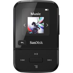 Sandisk CLIP SPORT GO 16GB, Juoda kaina ir informacija | MP3 grotuvai | pigu.lt
