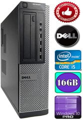 DELL Optiplex 7010 Core i5-3470 16GB 480SSD DVD Windows 10 Professional kaina ir informacija | DELL Optiplex 7010 Core i5-3470 16GB 480SSD DVD Windows 10 Professional | pigu.lt