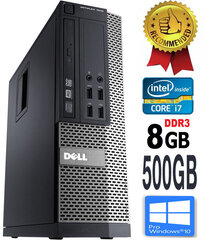 Dell Optiplex 790 i7-2600 8GB 500GB Windows 10 Professional kaina ir informacija | Stacionarūs kompiuteriai | pigu.lt