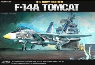 Klijuojamas Modelis Academy 12253 US NAVY Fighter F-14A TOMCAT 1/72 kaina ir informacija | Klijuojami modeliai | pigu.lt