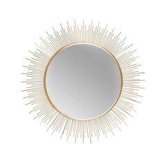 Декоративное зеркало Plomo, 64,5х64,5 см, золотого цвета цена и информация | Зеркала | pigu.lt