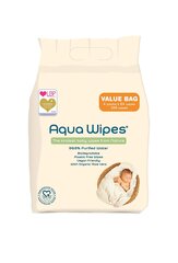 Aqua Wipes влажные салфетки, 4x64 шт. цена и информация |  Одноразовые пеленки и влажные салфетки | pigu.lt