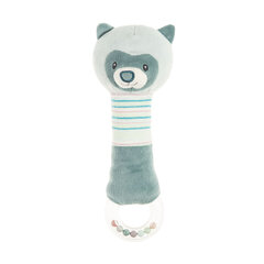 Minkštas žaislas barškutis-kramtukas Smiki Meškiukas, 22 cm, mėlynas kaina ir informacija | Žaislai kūdikiams | pigu.lt