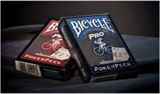 Pokerio kortos Bicycle Pro Poker Peek kaina ir informacija | Azartiniai žaidimai, pokeris | pigu.lt
