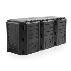 Komposto dėžė IKSM 1200 kaina ir informacija | Komposto dėžės, lauko konteineriai | pigu.lt