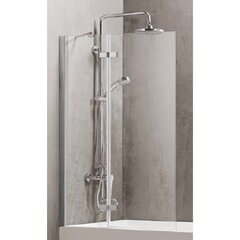Sienelė vonios D6221 90x150 skaidri kaina ir informacija | Priedai vonioms, dušo kabinoms | pigu.lt