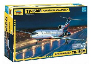 Istorinė miniatiūra Zvezda 7004 TU-154M kaina ir informacija | Klijuojami modeliai | pigu.lt