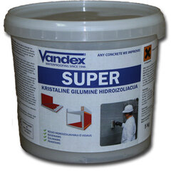 Kristalinė betono hidroizoliacija Vandex Super, 5 kg kaina ir informacija | Sandarinimo medžiagos | pigu.lt