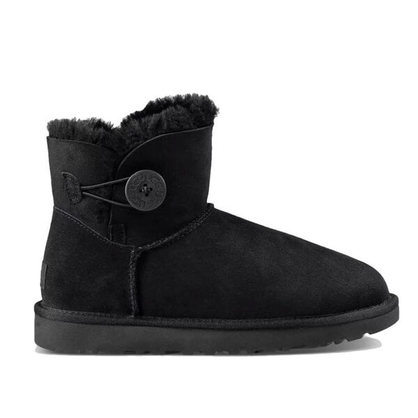 ugg boots black bailey button