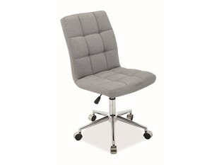 Biuro kėdė Signal Meble Q-020, pilka kaina ir informacija | Biuro kėdės | pigu.lt