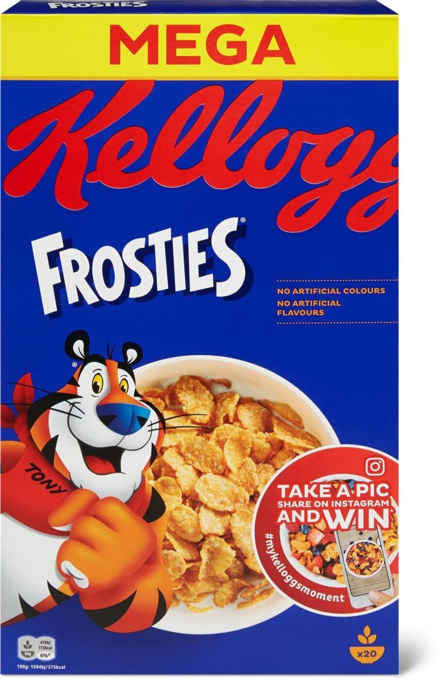 Dribsniai Kelloggs Frosties 600 G Kaina Pigult