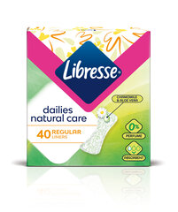 Įklotai Libresse Natural Normal 40 vnt. kaina ir informacija | Tamponai, higieniniai paketai, įklotai | pigu.lt