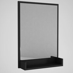 Зеркало Kalune Design Costa, черное цена и информация | Зеркала | pigu.lt