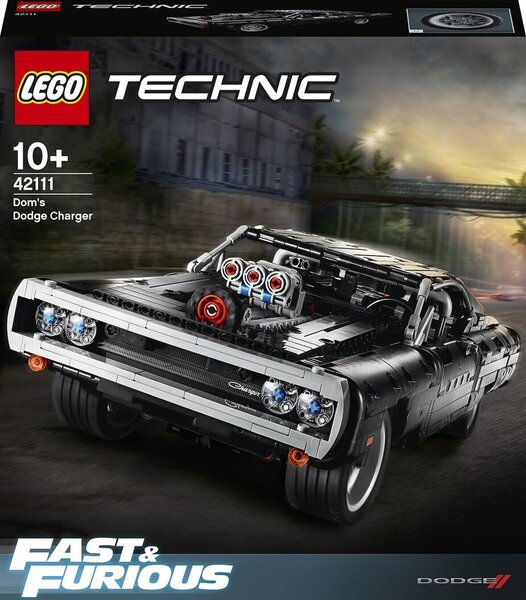 lego technic fast and furious doms charger