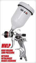 Pulverizatorius HVLP 0.6L, d-1.4 mm Yato (YT-2340) kaina ir informacija | Dažų purkštuvai | pigu.lt
