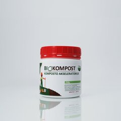 BioVala - BioKompost ускоритель компоста, 250 г / 12,5 м3 цена и информация | Микроорганизмы, бактерии | pigu.lt