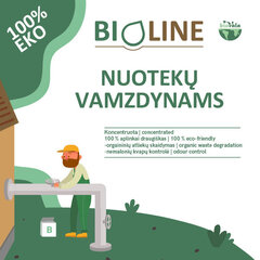 Priemonė nuotekų vamzdynams BioVala – Bioline, 500 g / 20 kartų kaina ir informacija | Mikroorganizmai, bakterijos | pigu.lt
