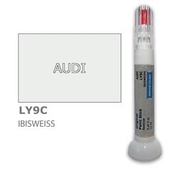 Карандаш-корректор для устранения царапин AUDI LY9C - IBISWEISS 12 ml цена и информация | Автомобильная краска | pigu.lt