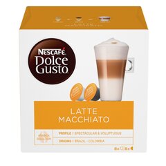 Kava Nescafe dolce gusto latte macchiato, 16 vnt. kaina ir informacija | Kava Nescafe dolce gusto latte macchiato, 16 vnt. | pigu.lt