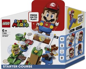 71360 LEGO® Super Mario Nuotykių su Mario pradinis rinkinys kaina ir informacija | Konstruktoriai ir kaladėlės | pigu.lt