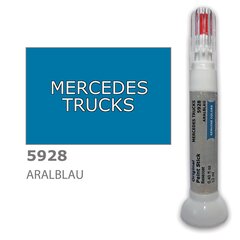 Dažų korektorius įbrėžimų taisymui MERCEDES TRUCKS 5928 - ARALBLAU 12 ml kaina ir informacija | Automobiliniai dažai | pigu.lt