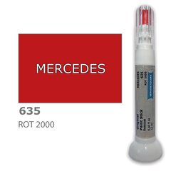 Карандаш-корректор для устранения царапин MERCEDES 635 - ROT 2000 12 ml цена и информация | Автомобильная краска | pigu.lt