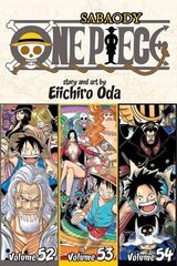Komiksas Manga One piece Vol 18 3 in 1 kaina ir informacija | Komiksai | pigu.lt