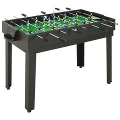 Universalus žaidimų stalas 121x61x82cm, juodos kaina ir informacija | Stalo futbolas | pigu.lt