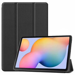 Dėklas Smart Leather Samsung Tab S6 Lite juodas kaina ir informacija | Telefono dėklai | pigu.lt