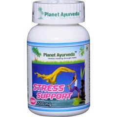 Maisto papildas Planet Ayurveda Stress Support, 60 kapsulių kaina ir informacija | Produktai atsistatymui | pigu.lt