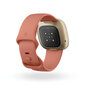 Fitbit Versa 3, Pink Clay/Soft Gold Aluminum pigiau