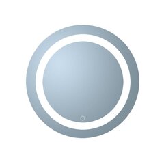 Зеркало с подсветкой Venti Ring, серебро цена и информация | Зеркала | pigu.lt