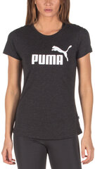 Puma Palaidinė Moterims Ess Logo Tee Grey Dark kaina ir informacija | Sportinė apranga moterims | pigu.lt