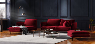Minkštų baldų komplektas Cosmopolitan Design Vienna, raudonas kaina ir informacija | Minkštų baldų komplektai | pigu.lt