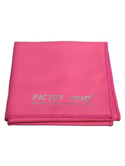 Rankšluostis &quot;Pictet Fino&quot; RH38 iš mikropluošto, 90x30 cm., rožinis kaina ir informacija | Kitos fitneso prekės | pigu.lt