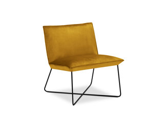 Fotelis Interieurs86 Etienne, geltonas kaina ir informacija | Svetainės foteliai | pigu.lt