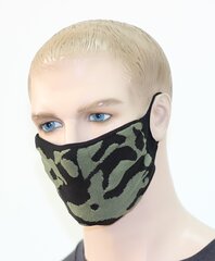 Daugkartinė kaukė su filtru ir kišenėle &quot;Army&quot; kaina ir informacija | Pirmoji pagalba | pigu.lt