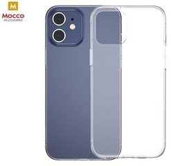 Mocco Ultra Back Case 0.3 mm Silicone Case for Apple iPhone 12 / iPhone 12 Pro Transparent kaina ir informacija | Mocco Ultra Back Case 0.3 mm Silicone Case for Apple iPhone 12 / iPhone 12 Pro Transparent | pigu.lt