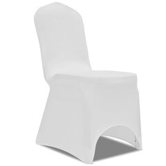 Kėdžių užvalkalai, 30vnt., balti kaina ir informacija | Baldų užvalkalai | pigu.lt